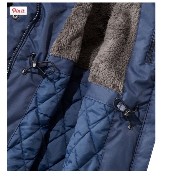 L.L Bean- Women’s Red Winter Warmer Coat (Rain Coat) - XS - Picture 3 of 8